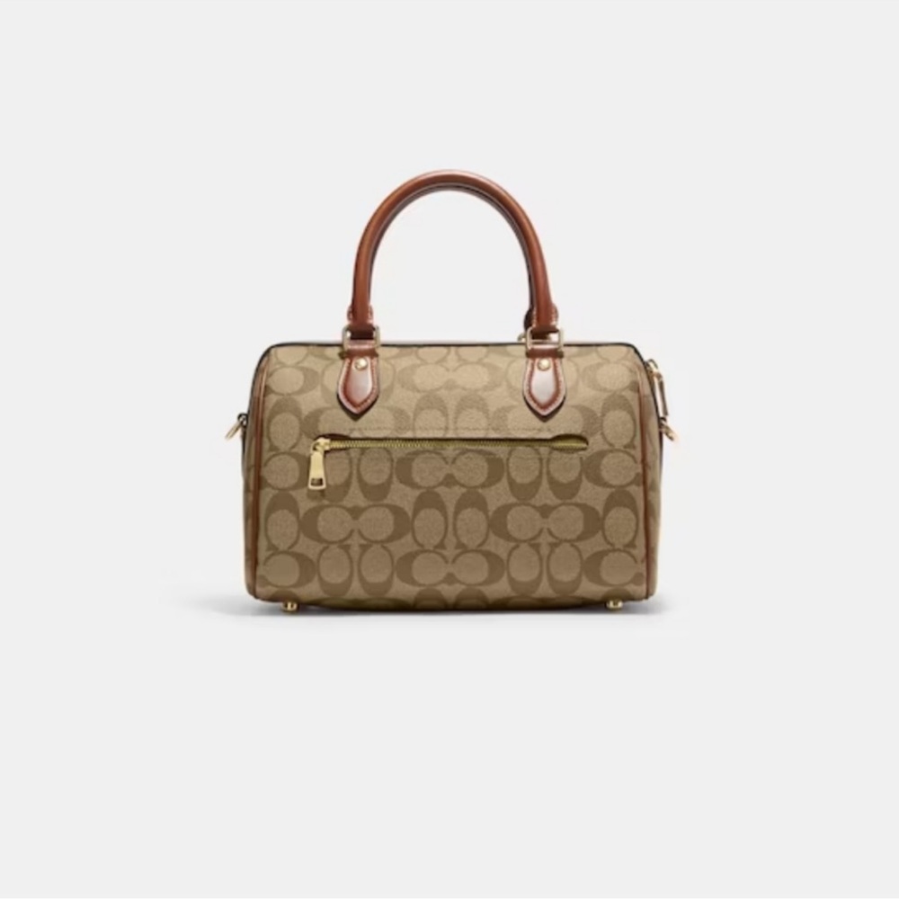 New! Rowan Satchel In Signature Canvas - image 4